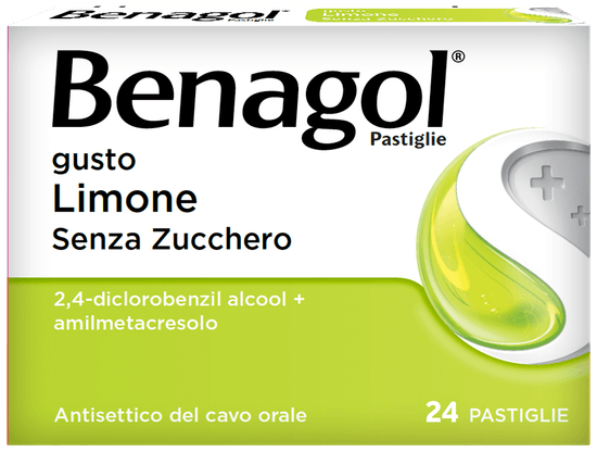 Benagol pastiglie gusto Limone senza zucchero