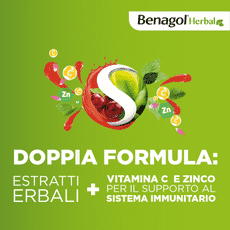 Benagol Herbal pastiglie gusto Menta e Ciliegia