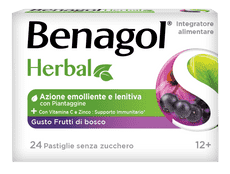 Benagol Herbal pastiglie gusto Frutti di bosco